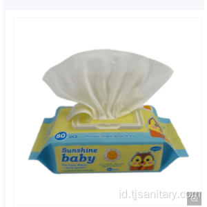 Spunlace Nonwoven Fabric Wet Baby Tisu Basah